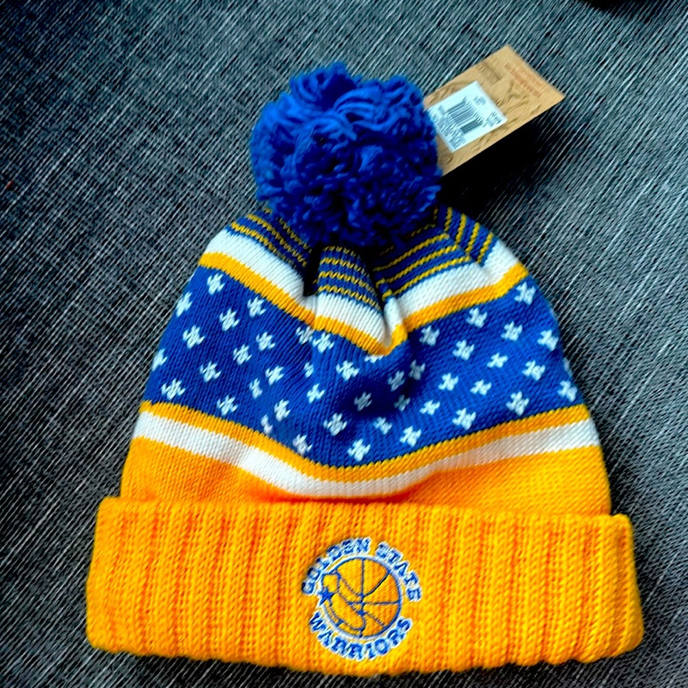 NWT Golden state warriors knitted hat